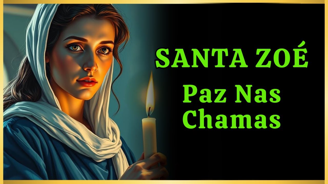 ✝️Morreu NAS CHAMAS Sem Gritar O Testemunho CHOCANTE de Santa Zoé!😱