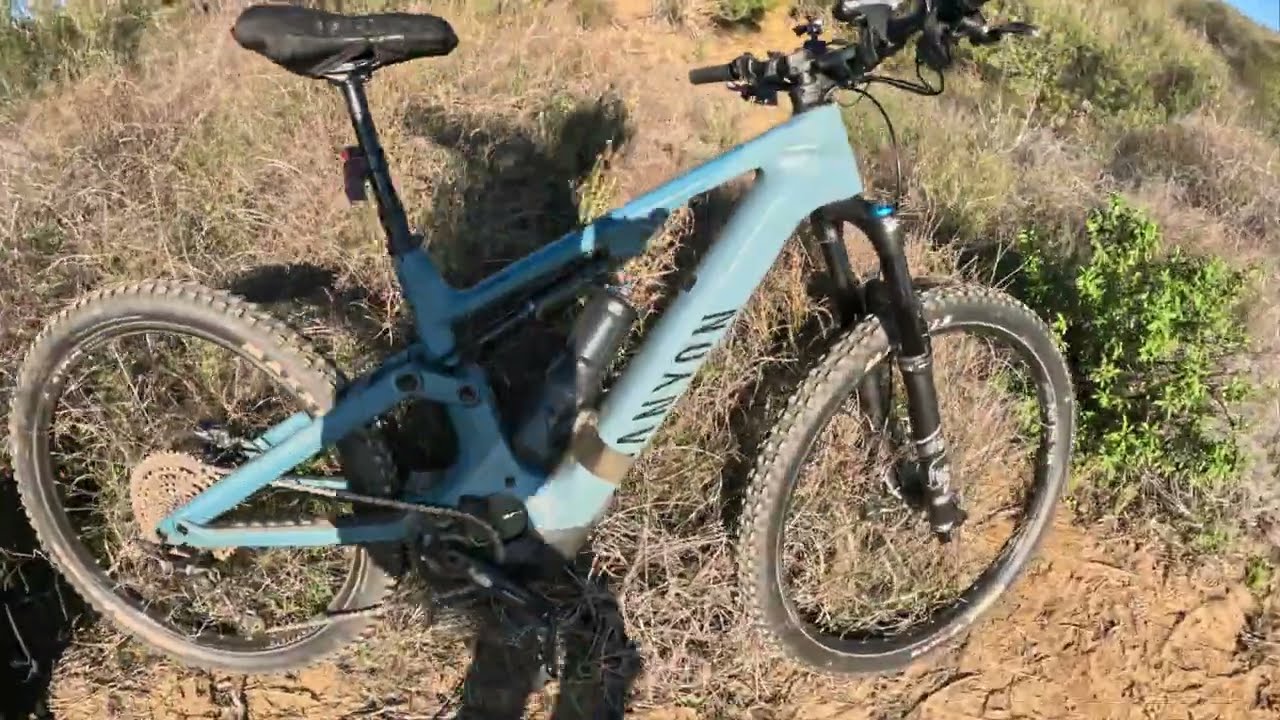 A regular MTB rider's impressions of an E-MTB (Canyon Spectral: ON CF-8)