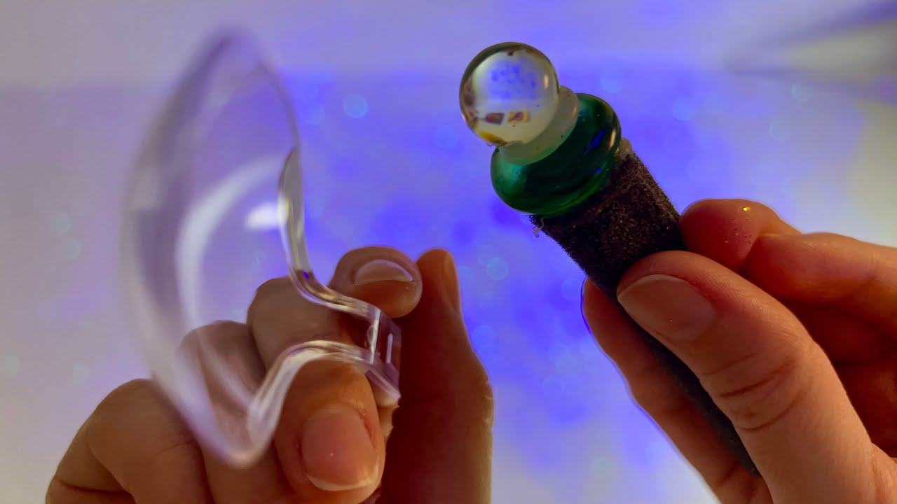 ASMR alien gives you fluffy nostrils 👽 no talking, actual camera touch, lofi