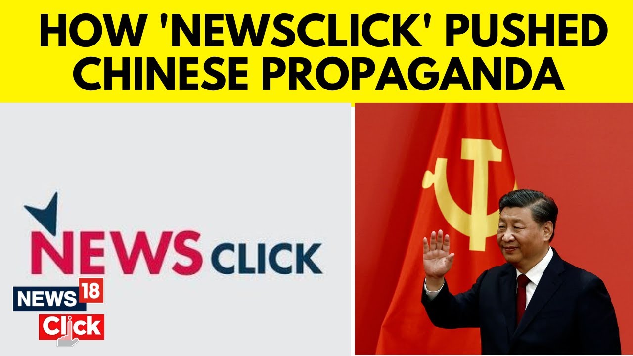 Newsclick China Propaganda | New York Times Reports Blows Lid Off News Website 'Newsclick' | News18