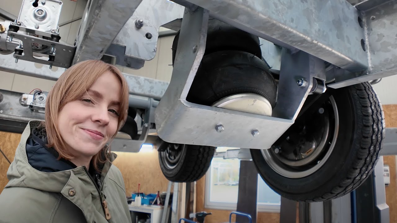 WOHNMOBIL 2025 NEUE CAMPER ANHÄNGER LUFTFEDERUNG begeistert GERMAN TELEVISION JEANNE 2025