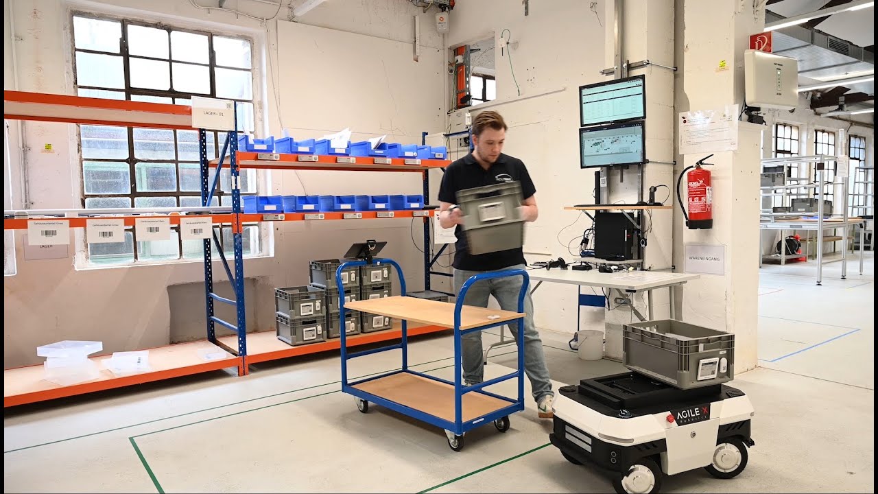 Automatisierung der Produktionslogistik im Mittelstand