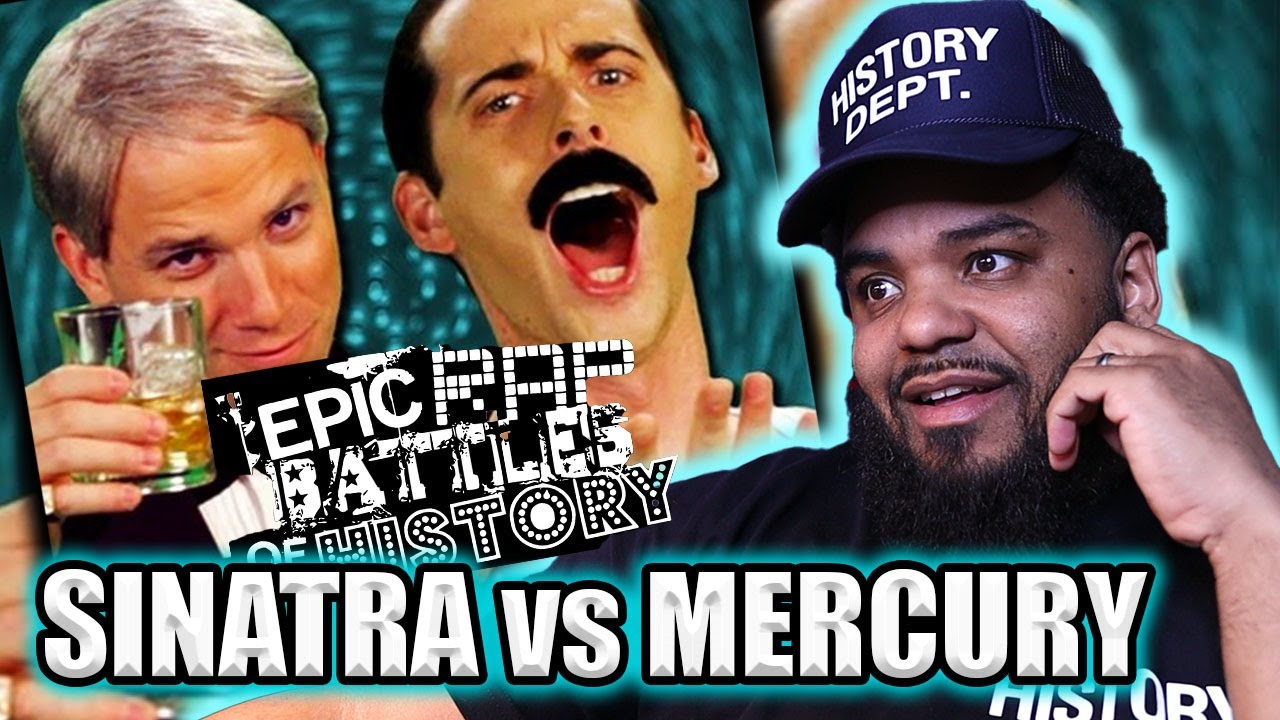 Frank Sinatra Vs Freddie Mercury- ERB- Epic Rap Battles Of History- HIP HOP HEAD REACTS