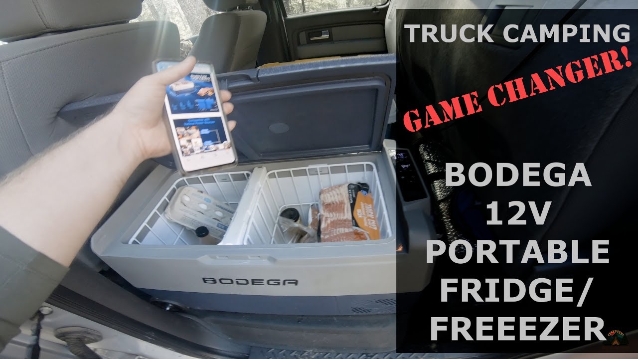 The truck camping gamechanger! Bodega 12v Fridge and Freezer Combo