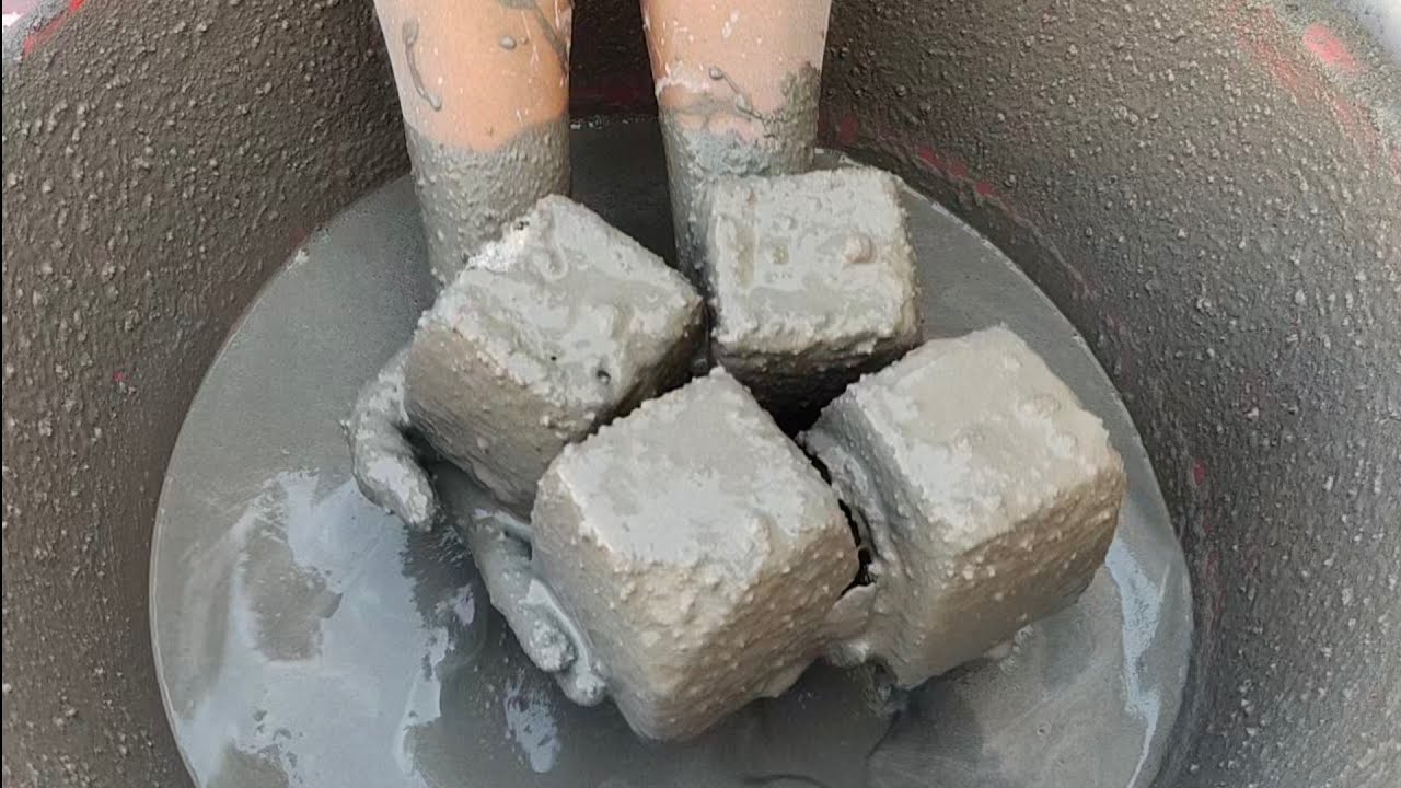 Whole crush/smashing/dipping/crumbling/water/mixing ALL IN ONE #asasmr#satisfying