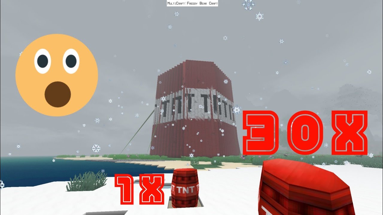 Blasting 30X Bigger TNT in | Mini Block Craft | @VerifyGamer