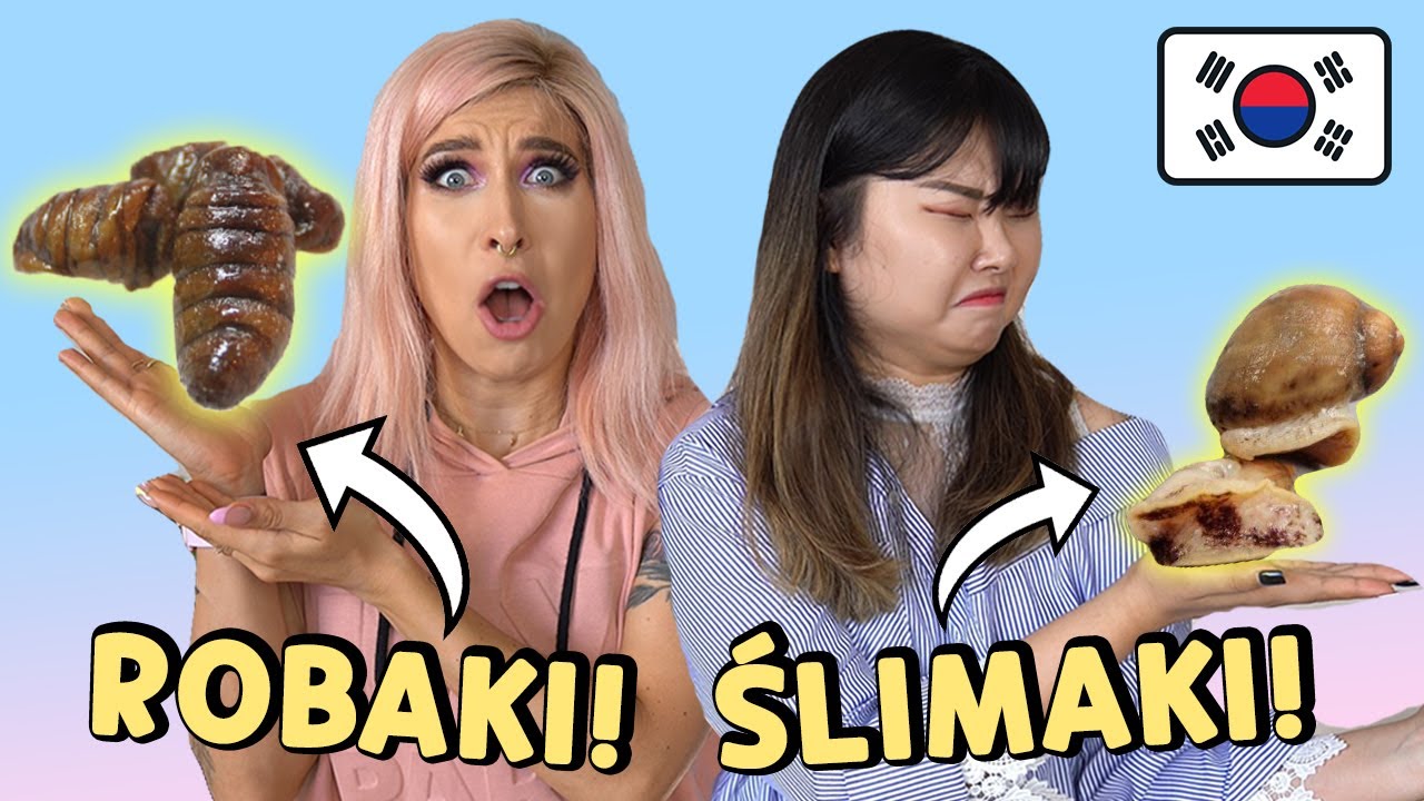 TEST DZIWNEGO KOREAŃSKIEGO JEDZENIA! 🇰🇷😱 z Agnieszką Grzelak!