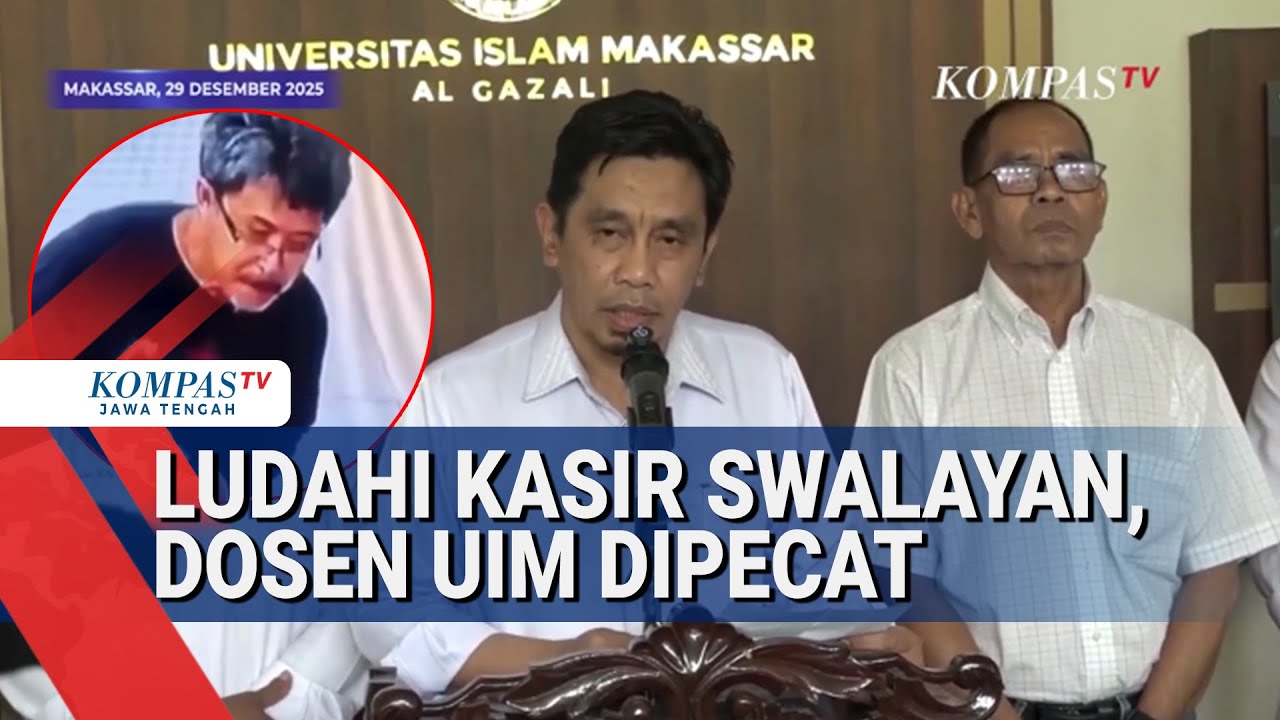 Ludahi Kasir Swalayan, Dosen di Makassar Dipecat