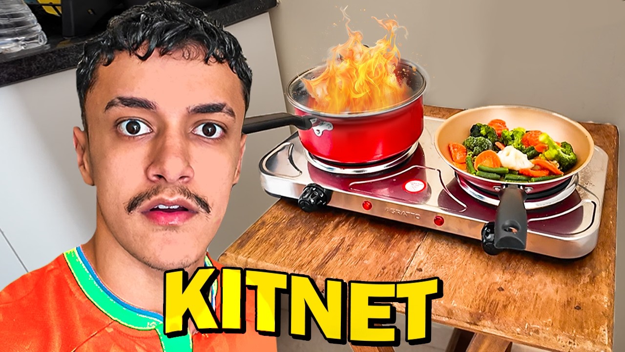 Cozinhando pela PRIMEIRA VEZ Morando SOZINHO