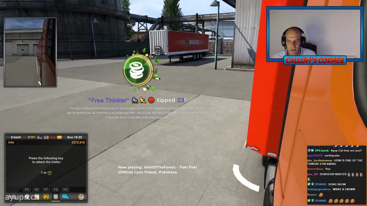 Callum Rages And Does A Wings Of Redemption - Callum Corner Stream Highlights - 11th September 2023