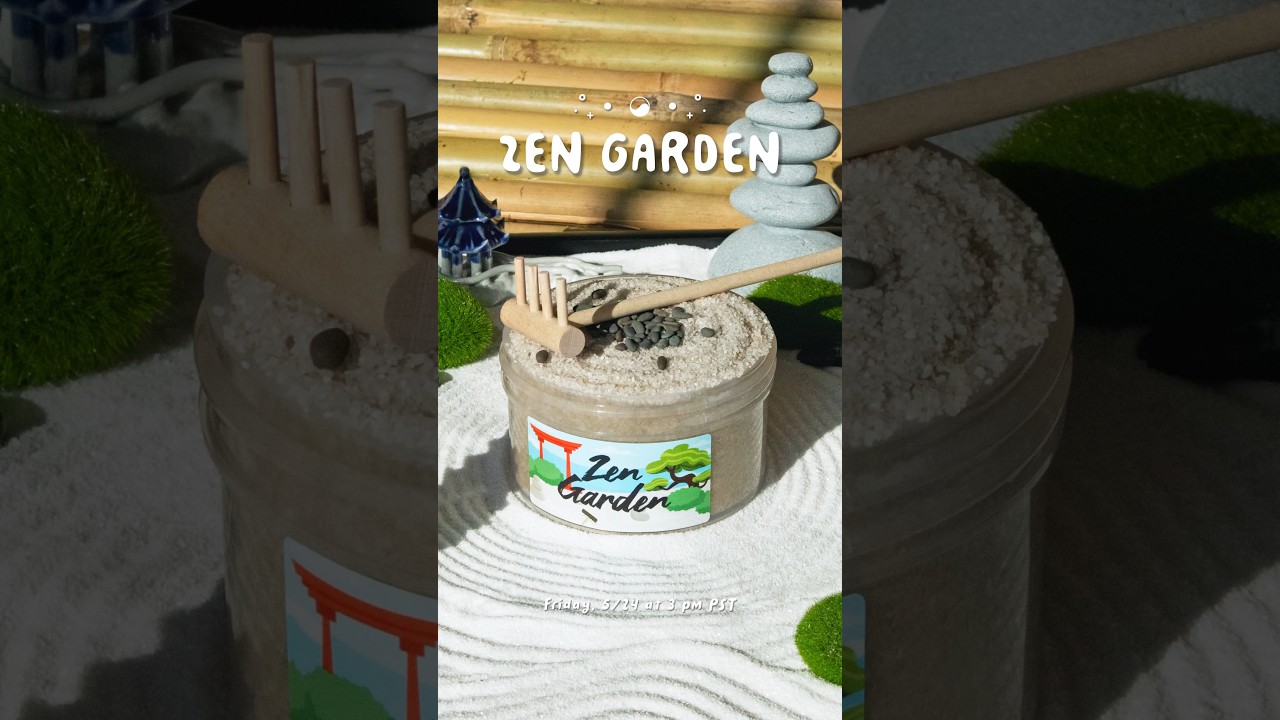Zen Garden Restock Video Zen ☯︎