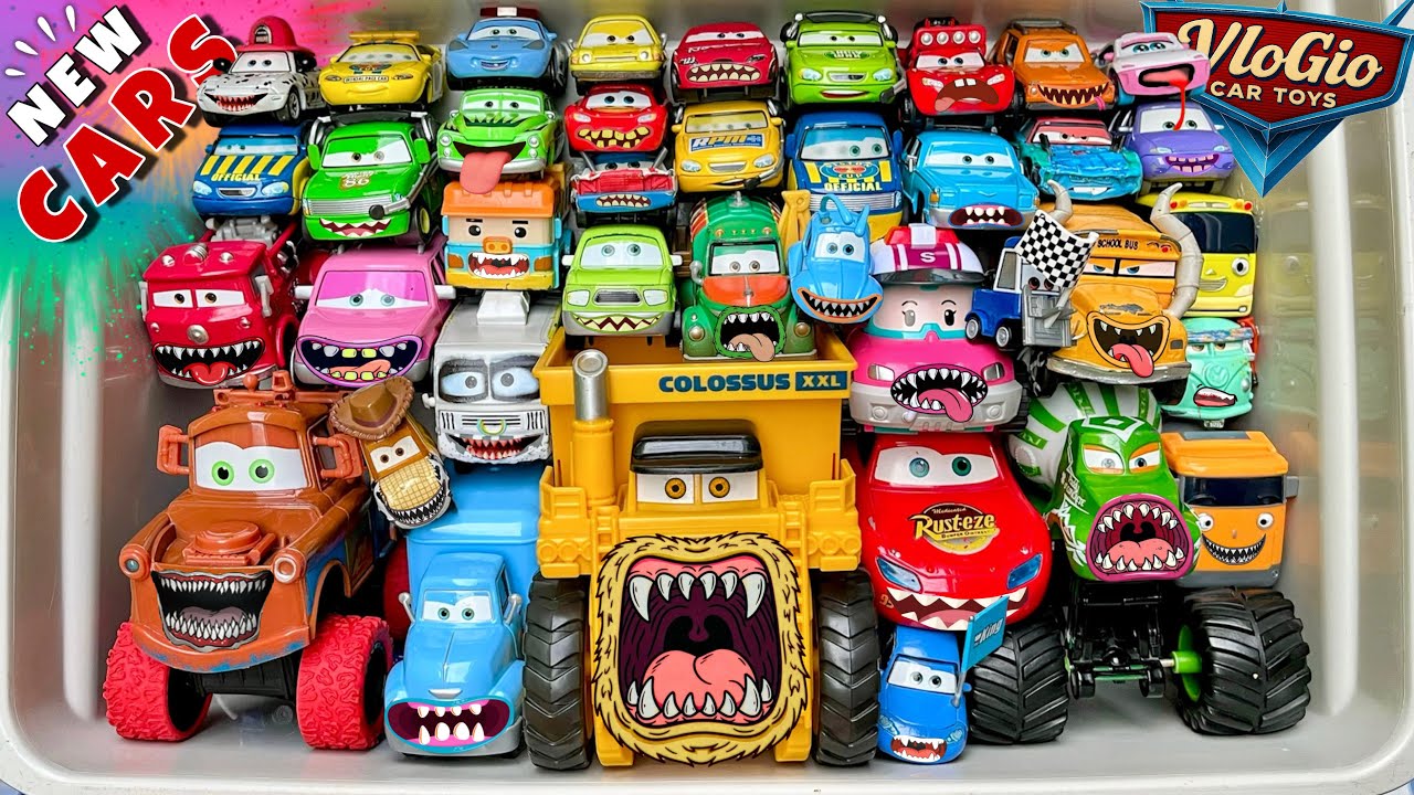 Disney Pixar Cars Unboxing Review | Lightning McQueen, Tow Mater, Doc Hudson, Sally Carrera, Cruz