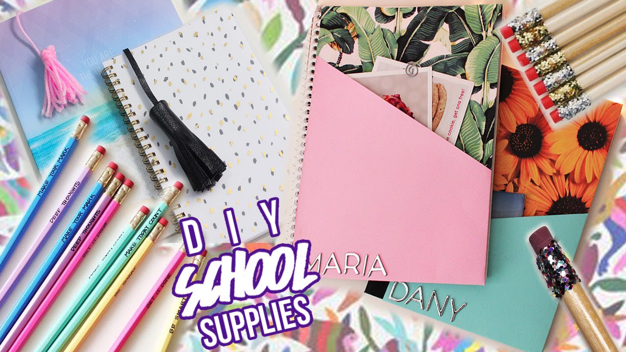 Easy & Cheap DIY School Supplies! You NEED to try!│Mawizaaable