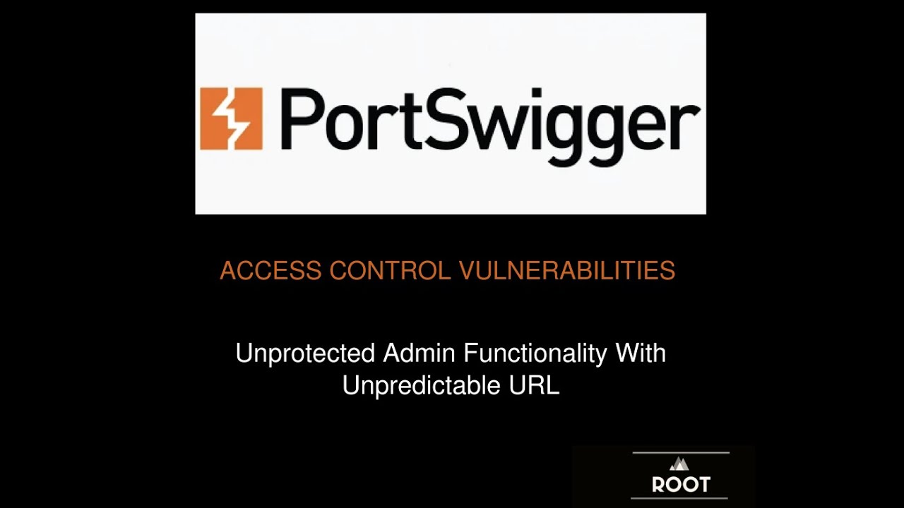 Unprotected admin functionality with unpredictable URL