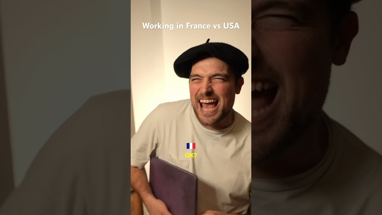 Working in France vs. USA #france #usa #work #workculture #funny #why