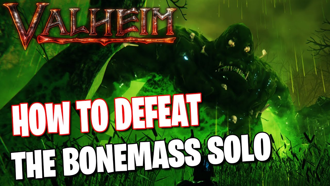 HOW DEFEAT BONEMASS SOLO | VALHEIM TUTORIAL #28