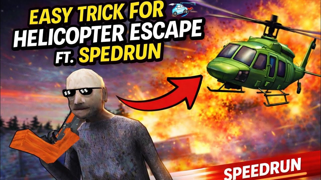 Fastest 🚁 Helicopter Escape Ever | Easy Trick #trending #shorts #viral