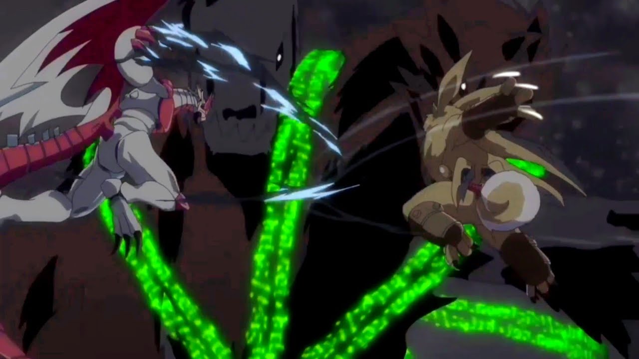 ZeedMillenniumon aparece y enfrenta a Siriusmon y Diarbbitmon (Part 1) capitulo 61