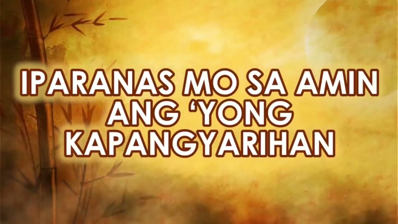 Kami'y Katagpuin | Karaoke -edited by Call of God
