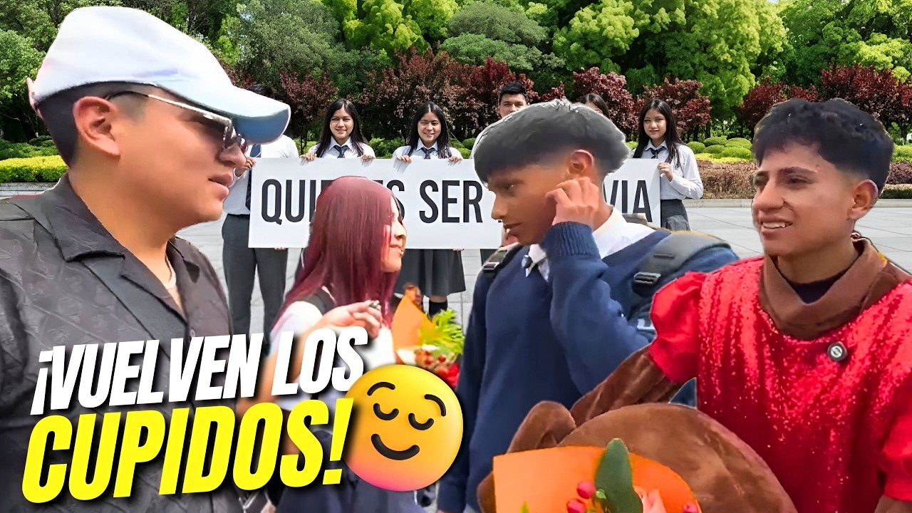 Volvieron los cupidos con una nueva misión de amor en el colegio 😳💘 | Nadie esperaba esa respuesta