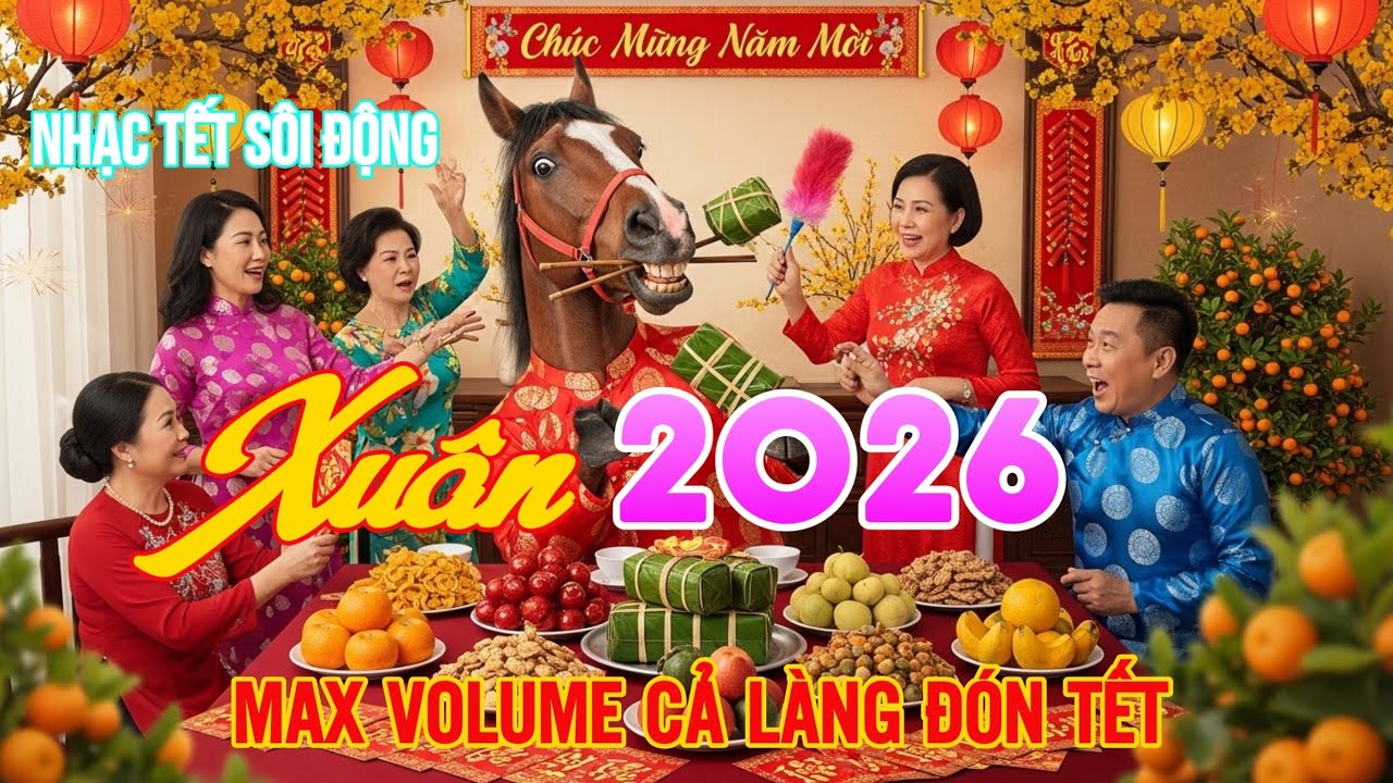 🎼 NHẠC TẾT SÔI ĐỘNG - A.I Cover🎧VinaHouse - Remix