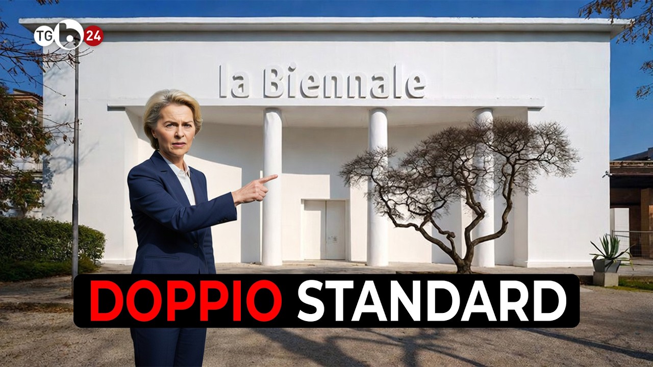 L&rsquo;UE SOTTRAE 2 MILIONI ALLA BIENNALE PER LA PRESENZA DELLA RUSSIA - #TGBYOBLU24