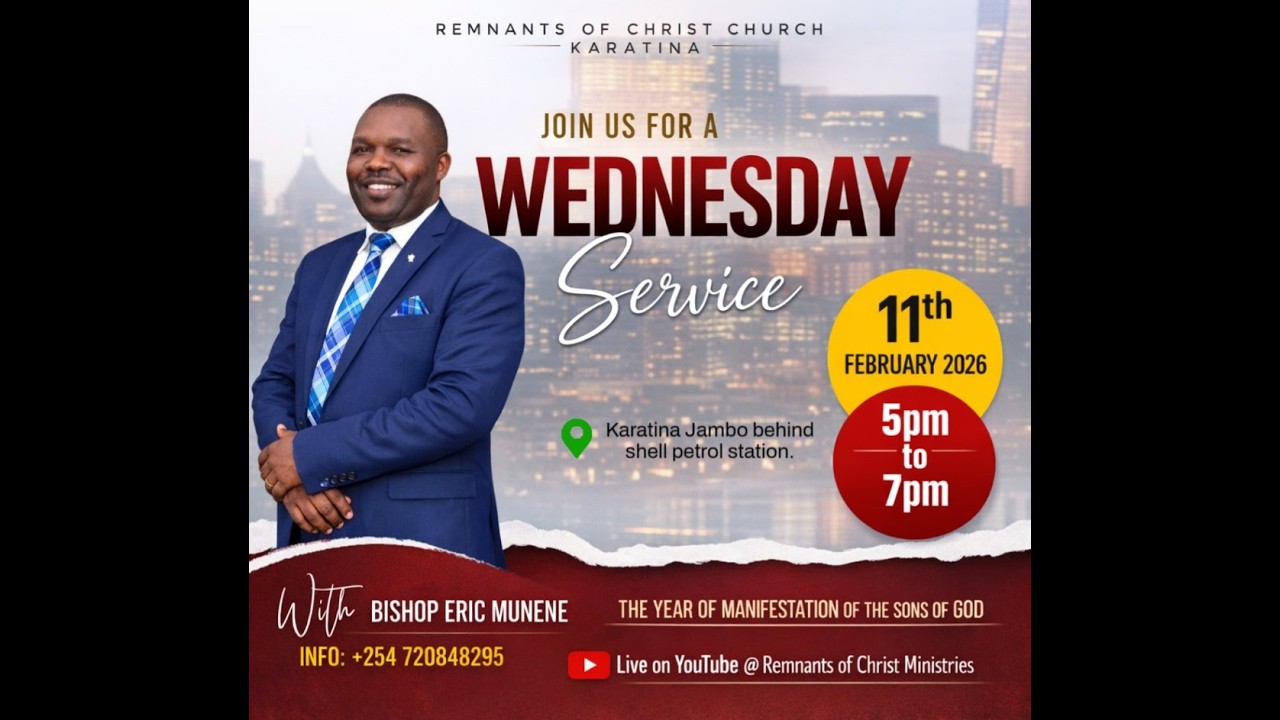 Kingdom Mindset Pt2 || Bishop Dr. Eric Munene.