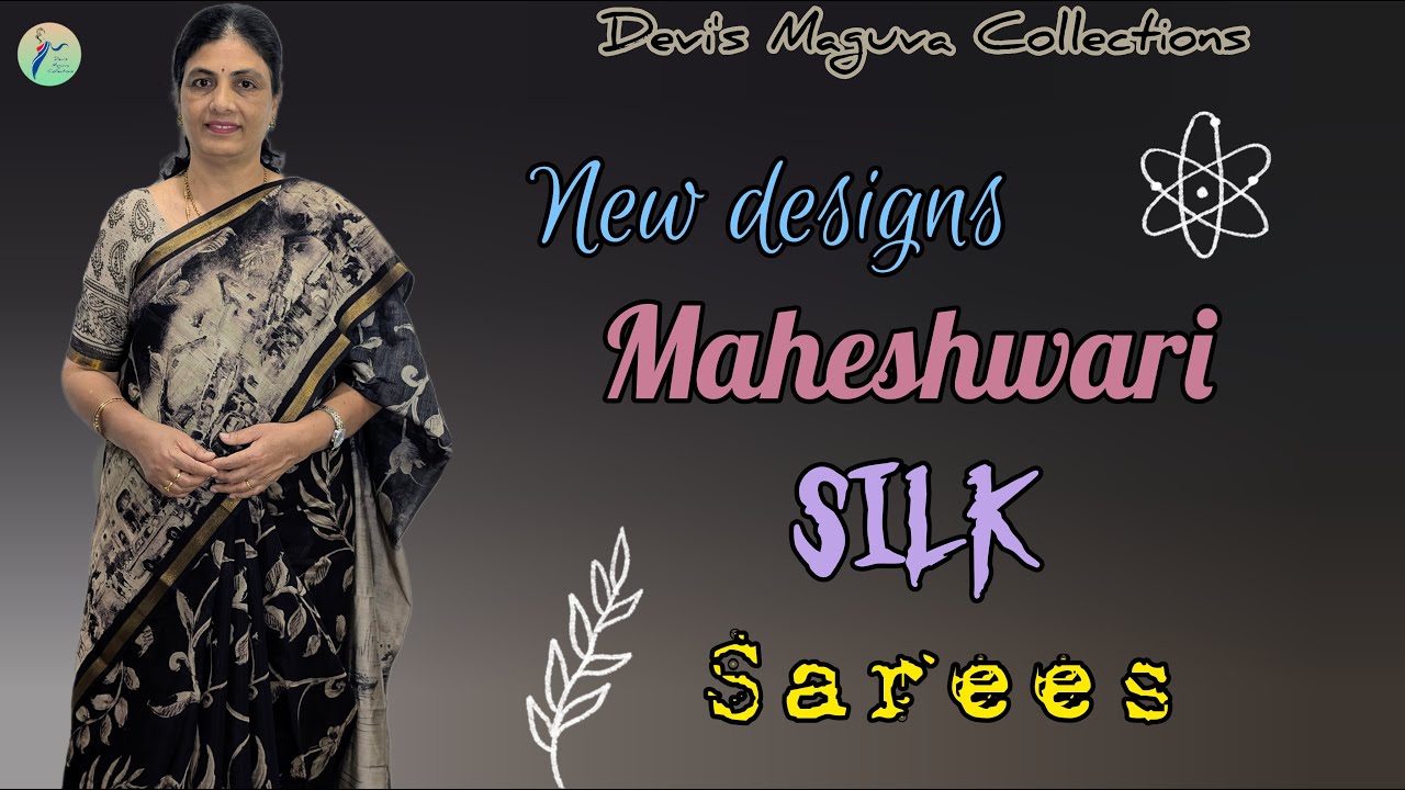 🌷New Designs In Maheshwari Silk Sarees @ Devi's Maguva Collections|| 7396841375 #saree