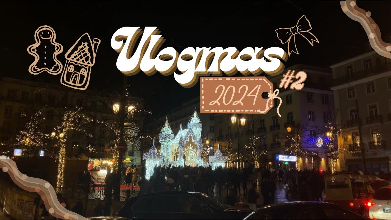 🍪 Vlogmas #2 (2024)🍰: Baking, Christmas lights and gift shopping 🎁