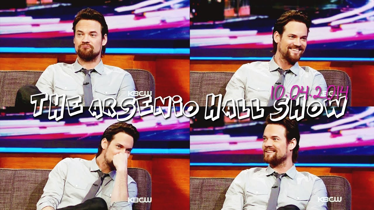 Shane West on The Arsenio Hall Show; 10th April 2014