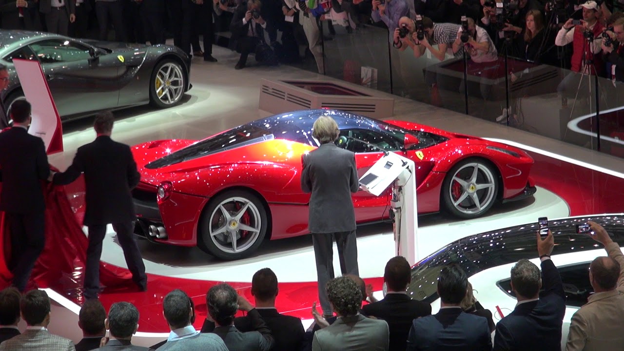 Peak Ferrari? Most EPIC Press Conference LaFerrari with  Luca Cordero di Montezemolo. Passion!