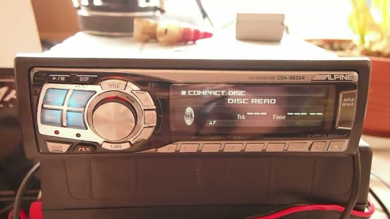 alpine cda 9835 r