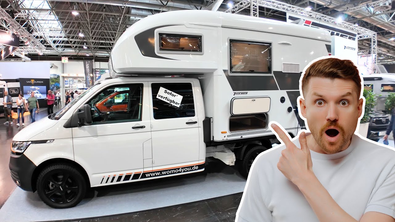Pickup-Kabine f&uuml;r VW T6 &ndash; Tischer Trail 280 S im Check