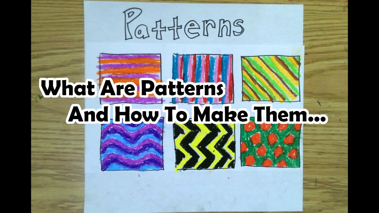 What Are Patterns And How To Create Them...