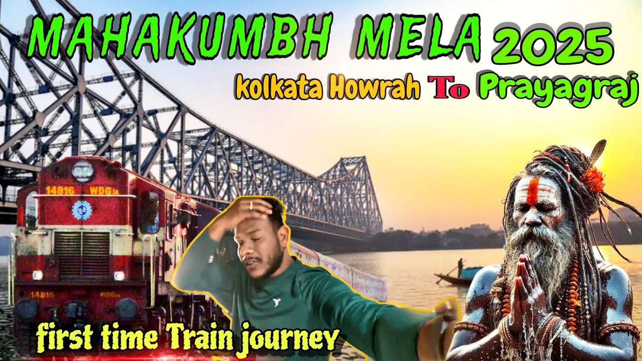 Prayagraj Mahakumbh 2025 , Life ରୋ first Train journey 1550km 😲 (ମାରପିଟ୍ ହେଲା ଟ୍ରେନ ରେ🥹)..? odiavlog
