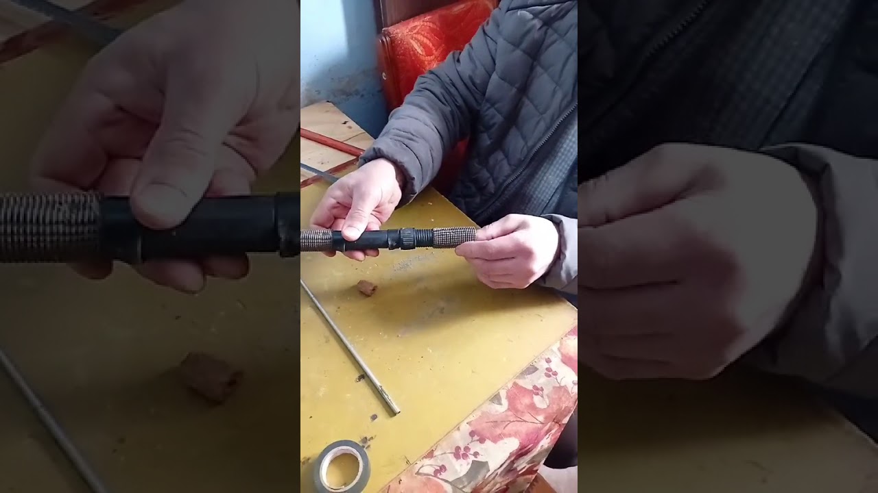 #Зимняя удочка из поломанных спиннингов