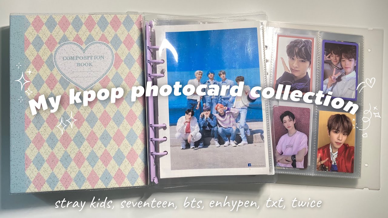📚 Моя коллекция kpop карт, Биндер тур | K-pop photocard collection & binder tour