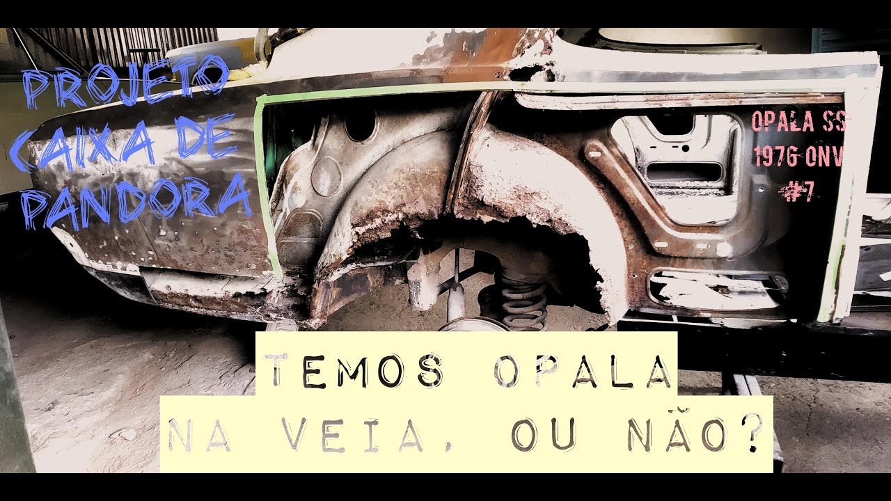Adaptação da Lateral de Caravan no Opala - SS 1976 #7