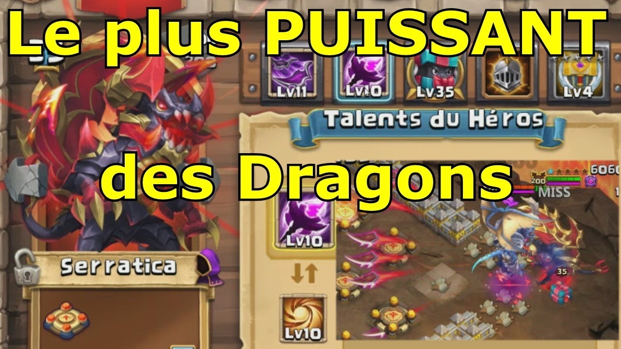 Serratica va RETOURNER le jeu ! Castle Clash