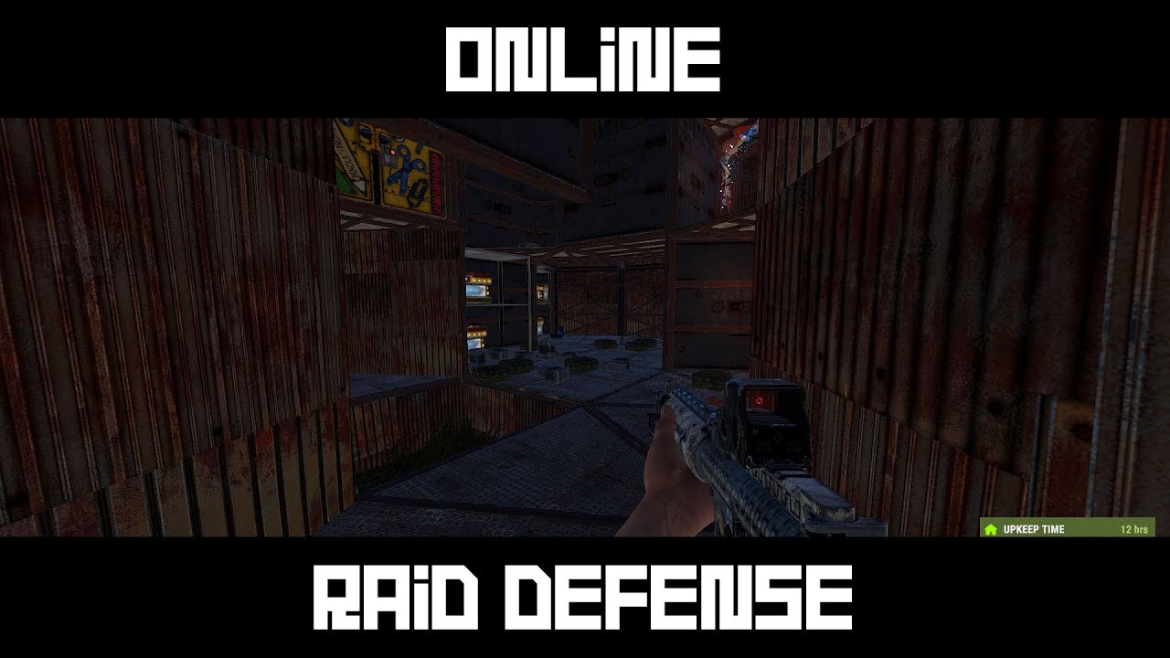 RUST - Korean Raid Defense [250 Rockets / 30C4]