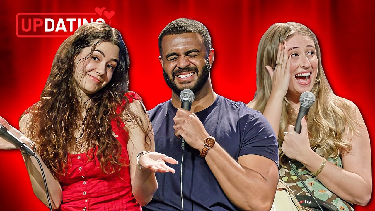 Three Girls Compete For Gentle Giant | UpDating