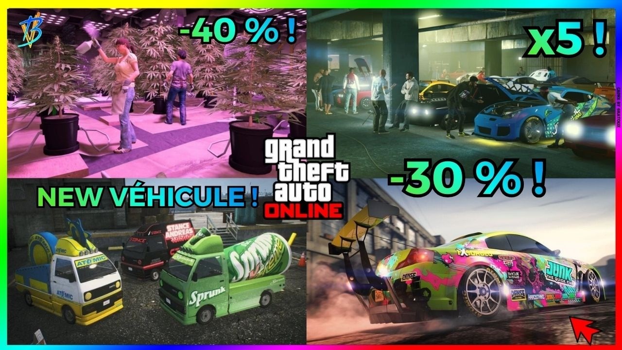 LES PROMOTIONS SUR GTA ONLINE DU 26 FÉVRIER 2026 !