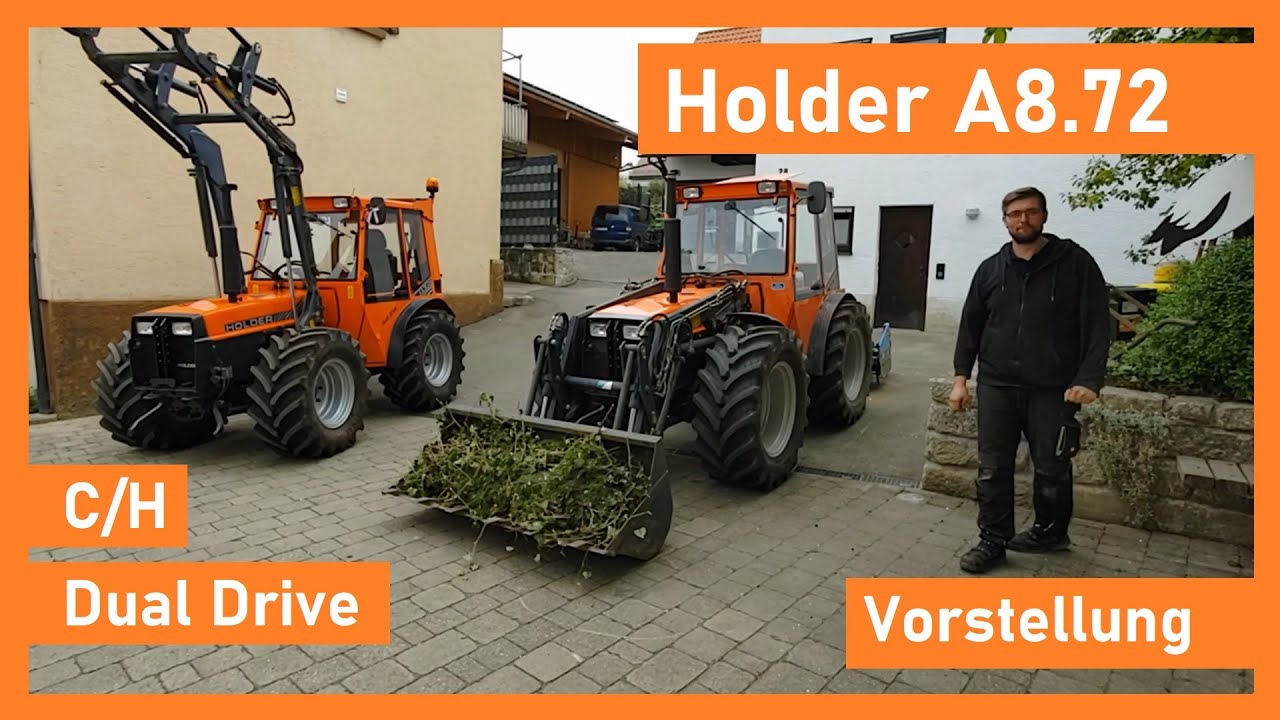 Vergleich: Holder A8.72 im Detail erklärt | Hydrostat und Schalter