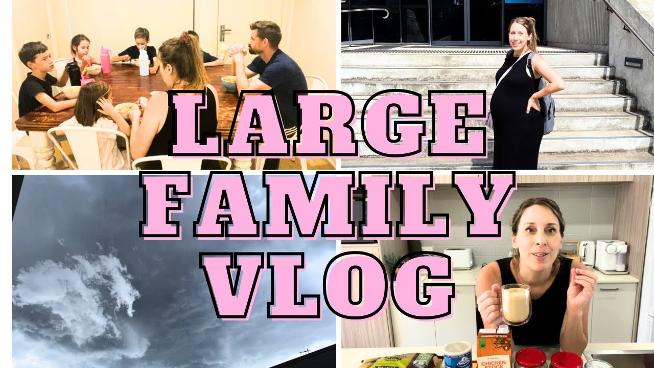 Small House Living, Potato Soup/ 1st Day of Uni at 36 Weeks Pregnant! A HUGE Storm!#vlog
