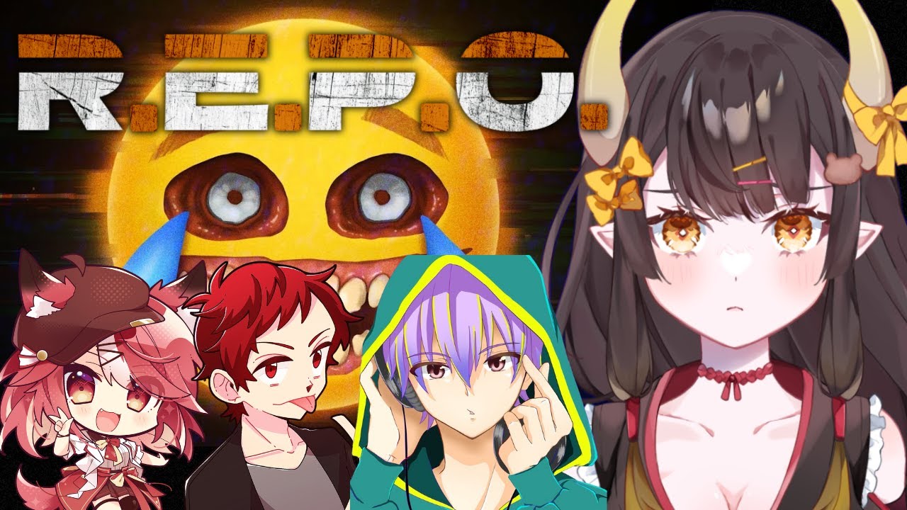 【REPOコラボ】ノマグラカップルの魂達でホラゲコラボ…【I-STREAM/那依璃】