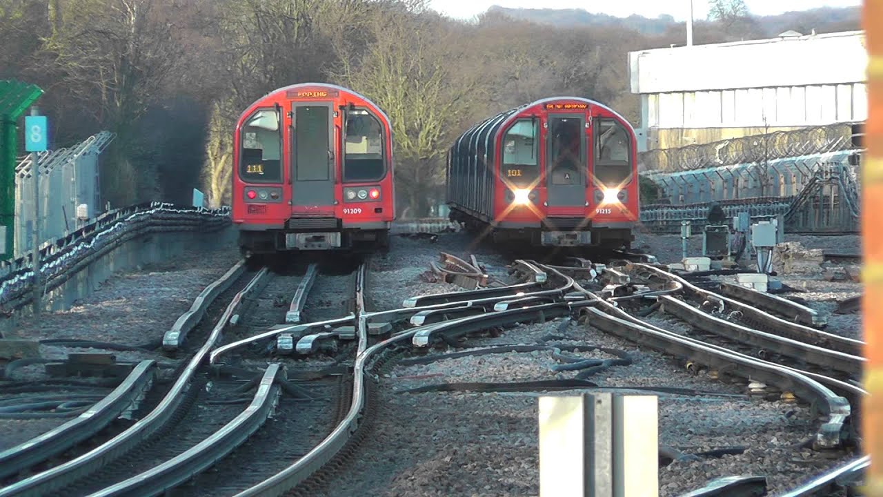 Central Line Trains @ Debden