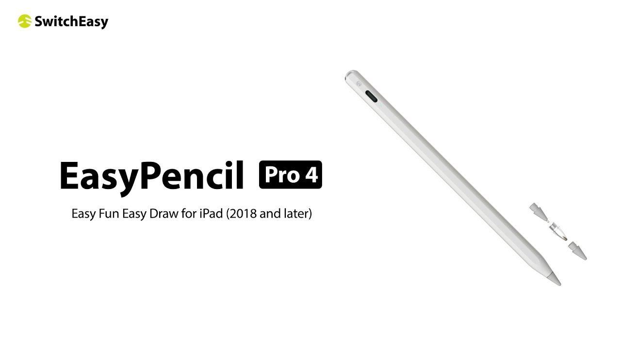 SwitchEasy EasyPencil Pro 4 Stylus with 4 multi-tips for iPad series | SwitchEasy |