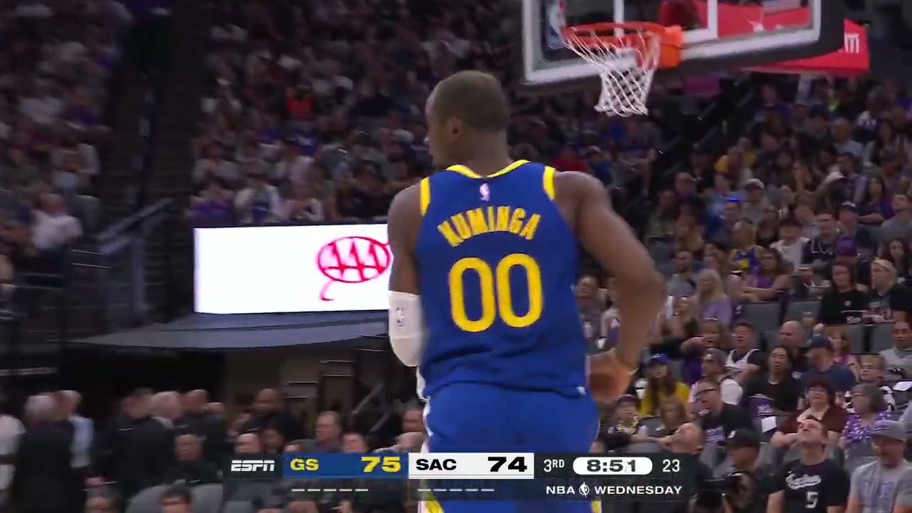 Golden State Warriors vs Sacramento Kings Highlights
