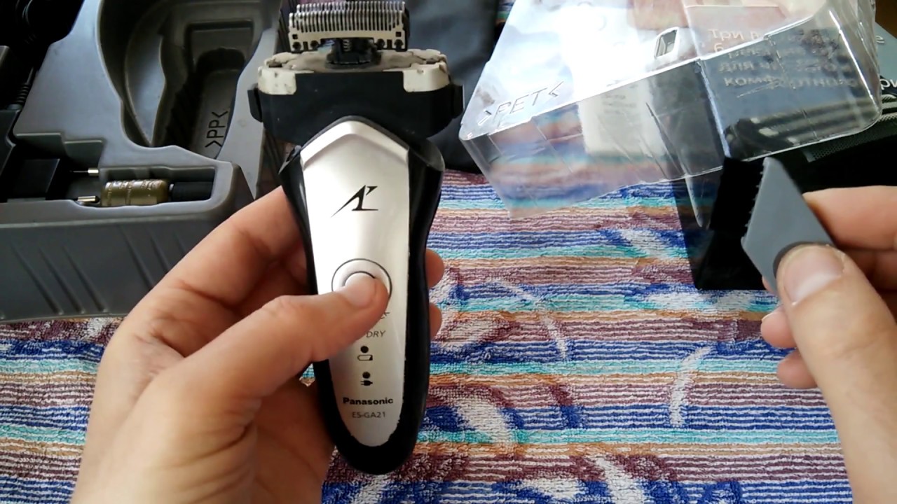 Электробритва для мужчин Panasonic ES-GA21. Видео номер 2.
