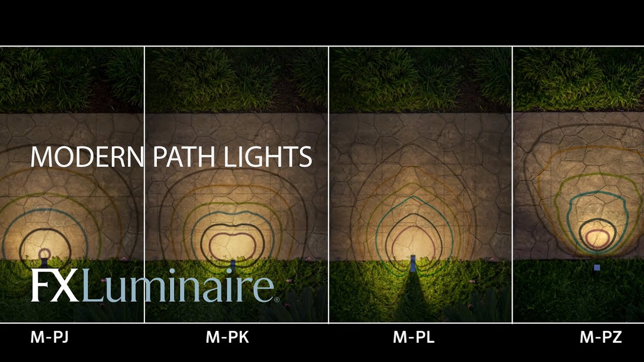 Modern LED Path Lights by FX Luminaire&reg;. At your local Irrigear&reg; Independent Experts.